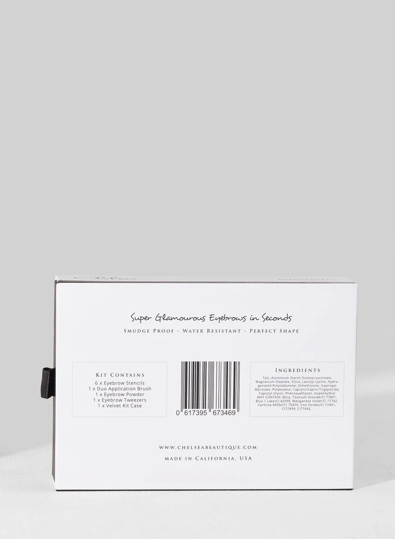 Chelsea Beautique Semi-Permanent Brow Kit - Midnight