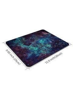 Dynippy Upgraded Mouse Pad [56% Larger] Gaming Mouse Pads Non-Slip Rubber Base Mousepad Rectangular Mouse Mat For Desktop Computer Laptop Gaming Office & Home 11.8X9.8X0.12 Inches - Galaxy Space  - Image 2