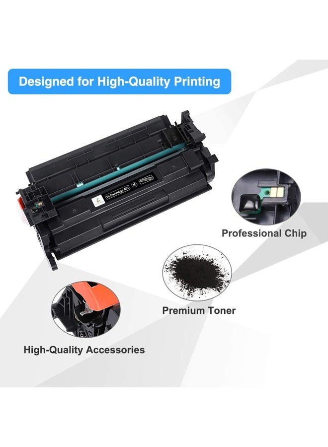TRUE IMAGE 057 057H Black Toner Cartridge: Compatible Toner Cartridge Replacement for Canon 057 057H CRG-057 for ImageCLASS MF445dw MF448dw LBP226dw LBP227dw MF449dw MF445 Laser Printer Ink (Black, 1-Pack) - Image 5