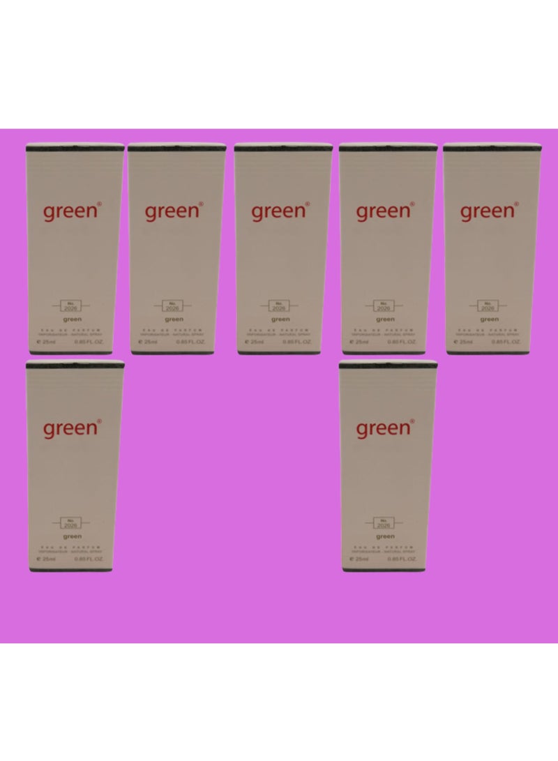 غرين 7 قطع عطر جرين رقم 2026 للنساء EDP - Image 2