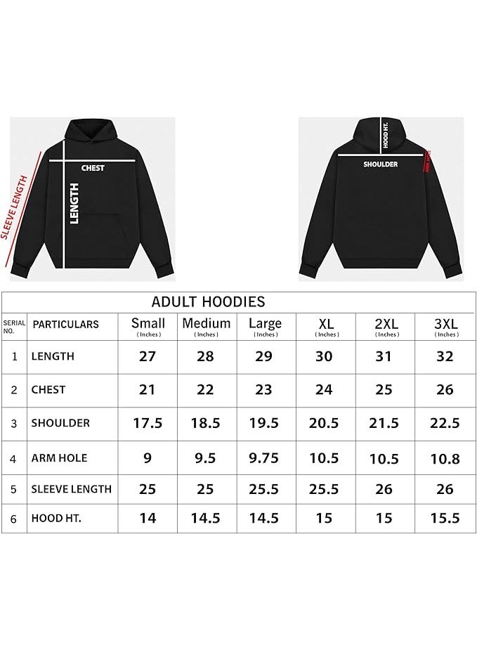 Men’s Fortnite Gaming Hoodie–White Cotton Pullover With Game Print–Long Sleeve Sweatshirt With Hood & Pocket–Ideal For Gamers & Travel Wear