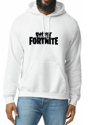 Men’s Fortnite Gaming Hoodie–White Cotton Pullover With Game Print–Long Sleeve Sweatshirt With Hood & Pocket–Ideal For Gamers & Travel Wear - pzsku/Z6FFE848F2CFE01C883E8Z/45/_/1714615210/89612eb7-aeb4-4c5c-9146-ac7073641f43