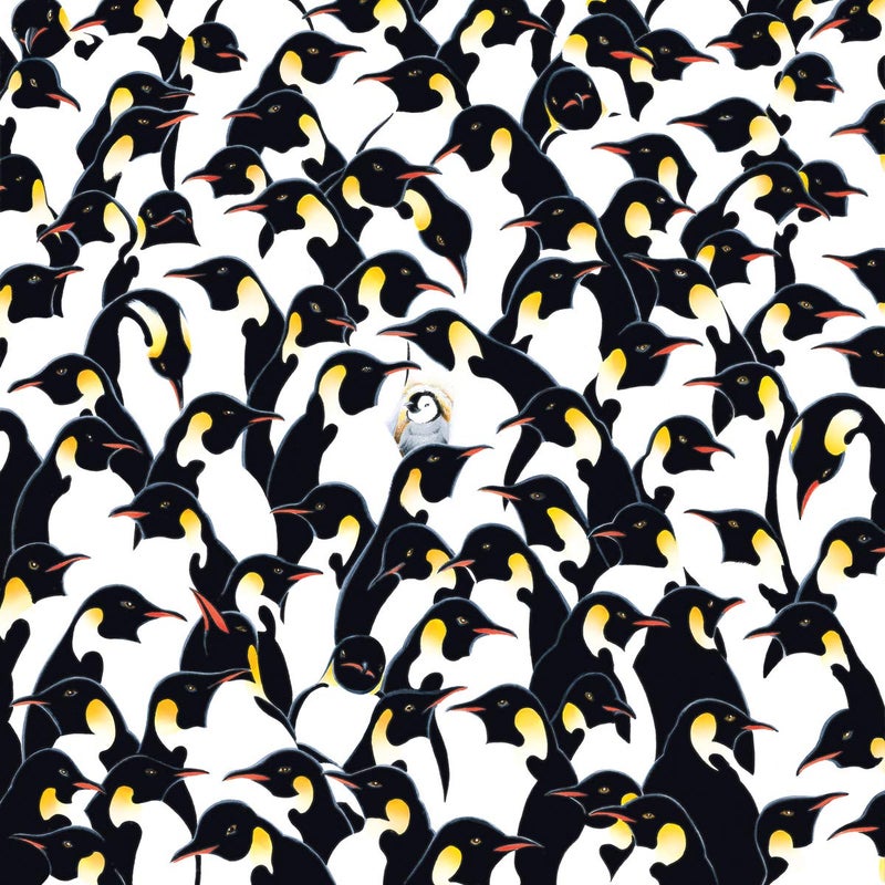TDC Games Worlds Most Difficult Jigsaw Puzzle - Penguins - 500 Pieces Double Sided - 15 in - Image 2