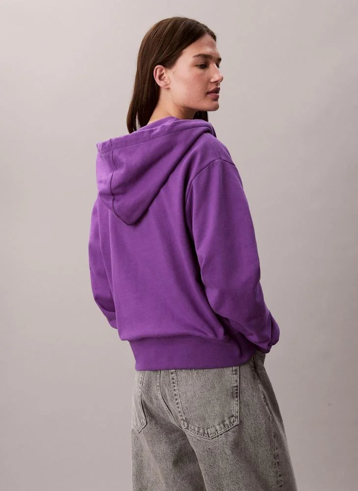 كالفن كلاين جينز هودي بسحاب أساسي