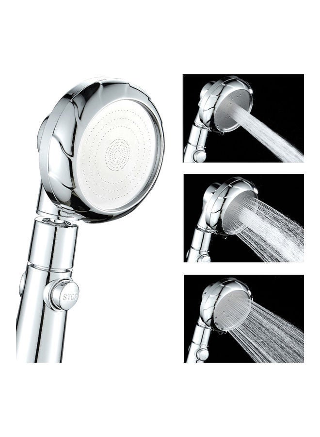NIBEMINENT 3 Settings Shower Head Silver 24.00x8.00x9.00cm - Image 1