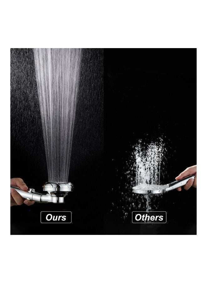 NIBEMINENT 3 Settings Shower Head Silver 24.00x8.00x9.00cm - Image 4