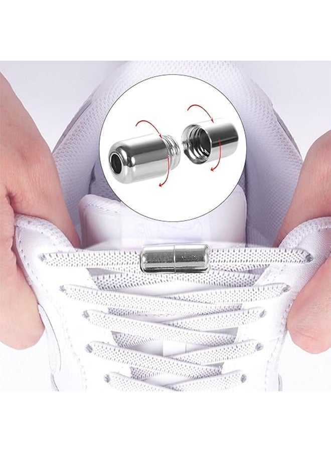 اتش واي مرونة لا التعادل الأربطة الأحذية للبالغين، الأطفال، كبار السن، ونظام مع الأربطة الأحذية مرنة (2 أزواج) - Image 2