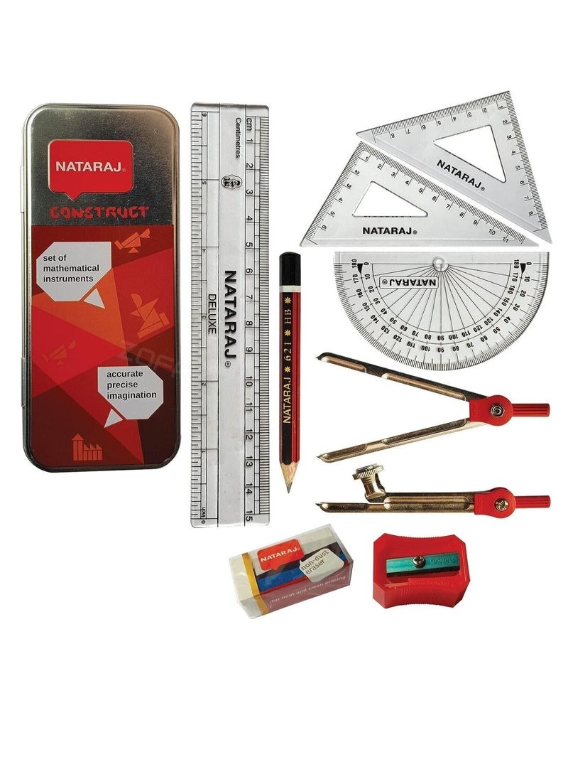 NATARAJ - Construct Mathematical Instrument Set - Image 1