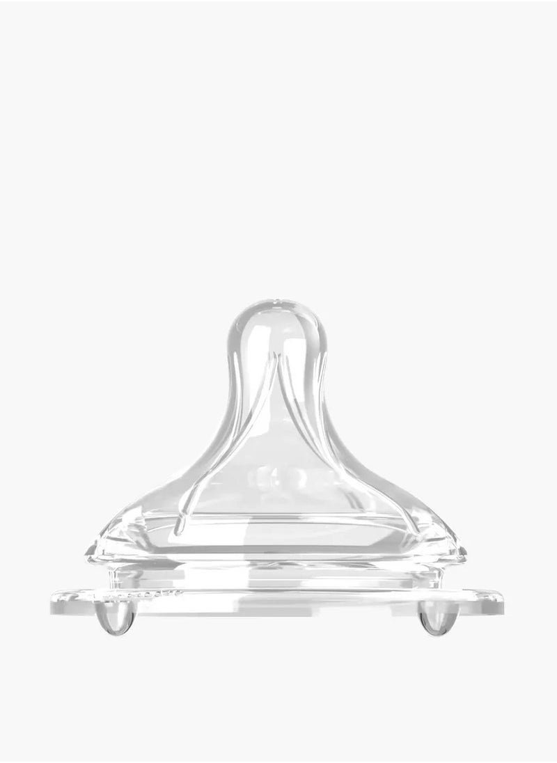 JUNIORS 2 Pieces Just Like Nature Teats With Dual Anti Colic Valves & Natural Latch Fast Flow  - Image 2