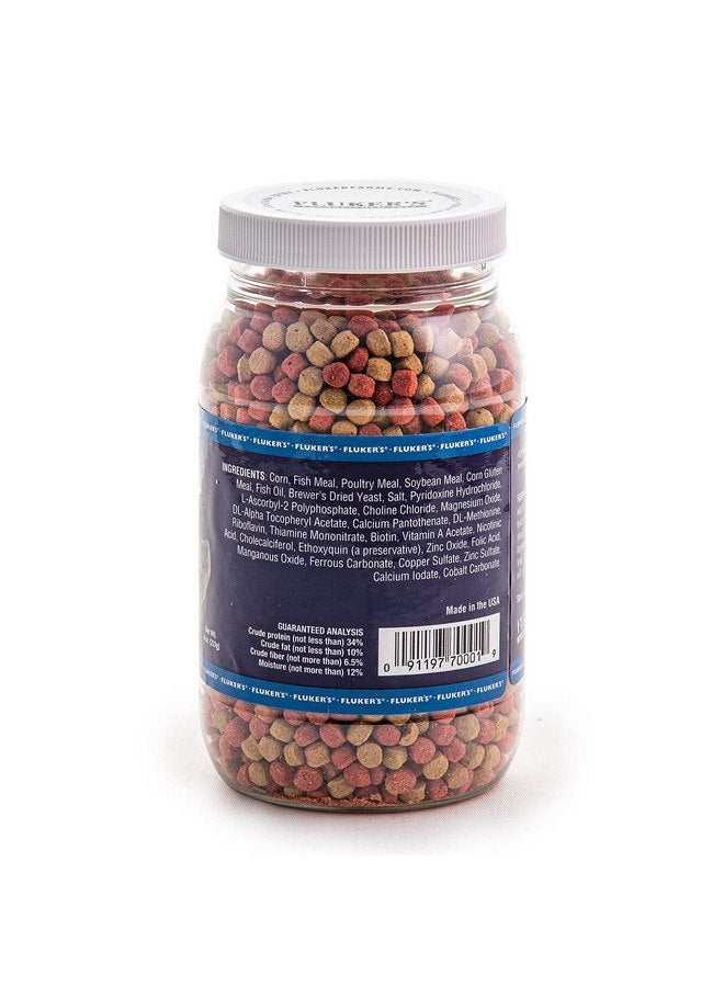 فلكرز نظام غذائي للسلاحف المائية من Fluker، حبيبات طعام للسلاحف، 8 أونصة - Image 1