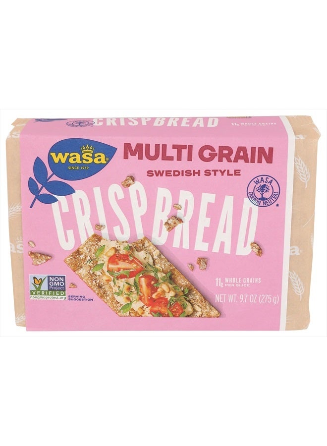 WASA Multigrain Crispbread, 9.7 oz (Pack of 1) - Image 1