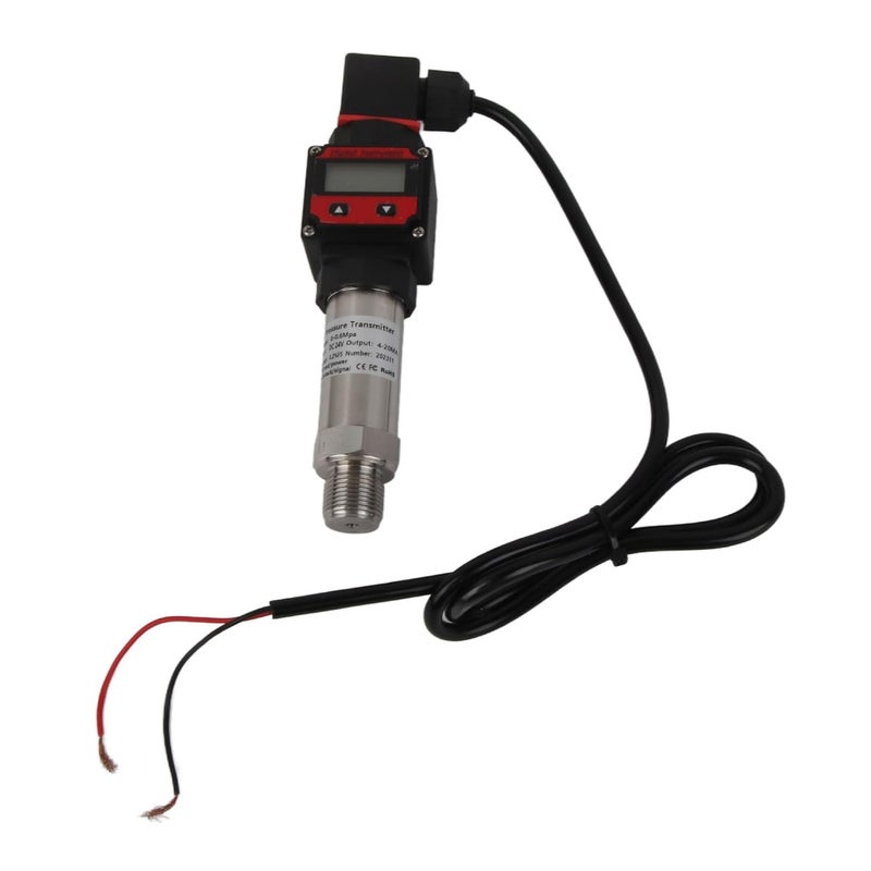 Stainless Steel Digital Pressure Gauge Fast 8ms Response For Hydraulic Oil Air Water - Image 1