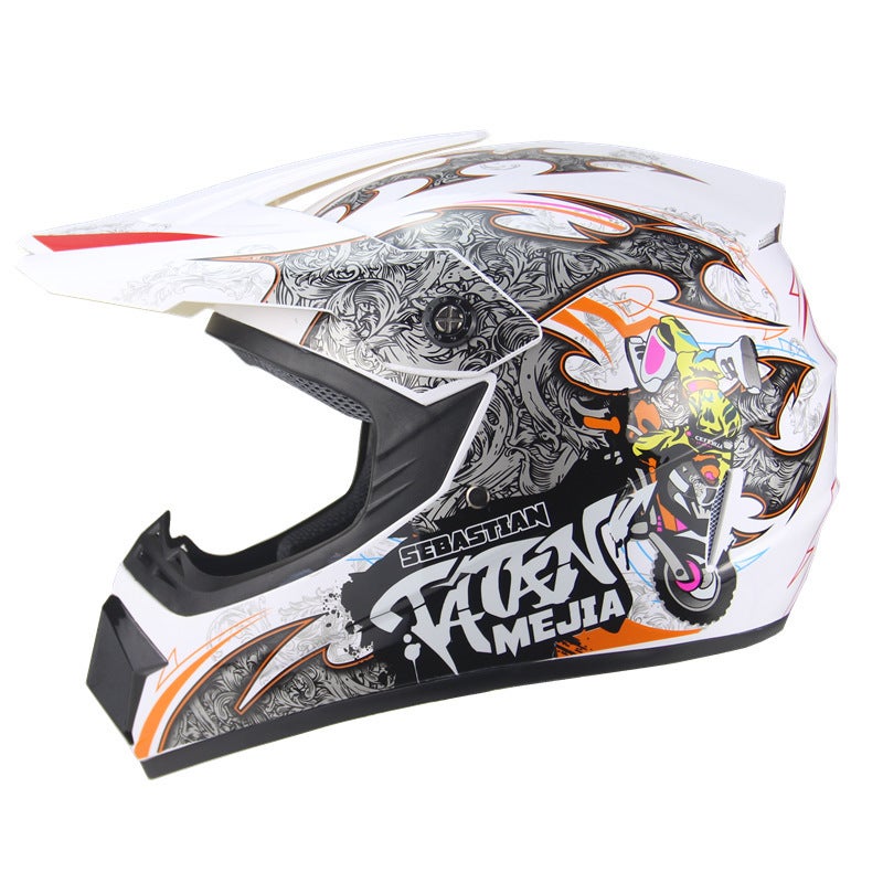 Exclusive For Version Of Personalized Beach Bike Riding Helmet Youth Mountain Bike Ghost Fire Full Helmet Dh Kart Helmet - Image 3