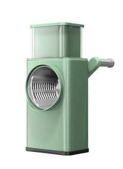 Vegetable Grater Veggie Cutter Salad Slicer Veg Shredder Hand Operated Rotating Fruit Carrot Cabbage Potato Slicer Multipurpose Mandoline Make Julienne Strips
