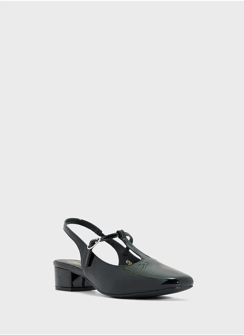 ايلا Block Heeled Pump