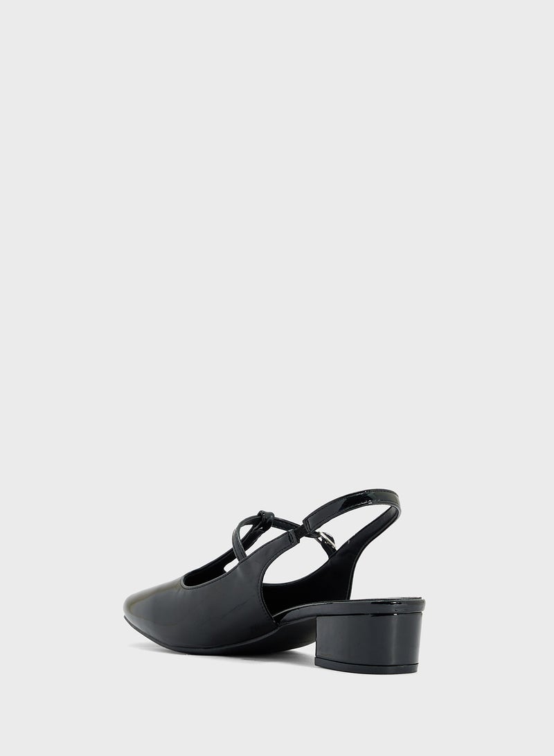 ELLA Block Heeled Pump  - Image 3