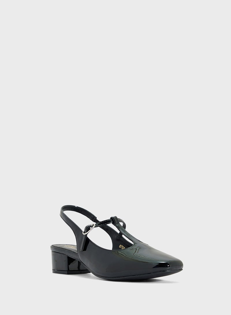 ELLA Block Heeled Pump  - Image 2
