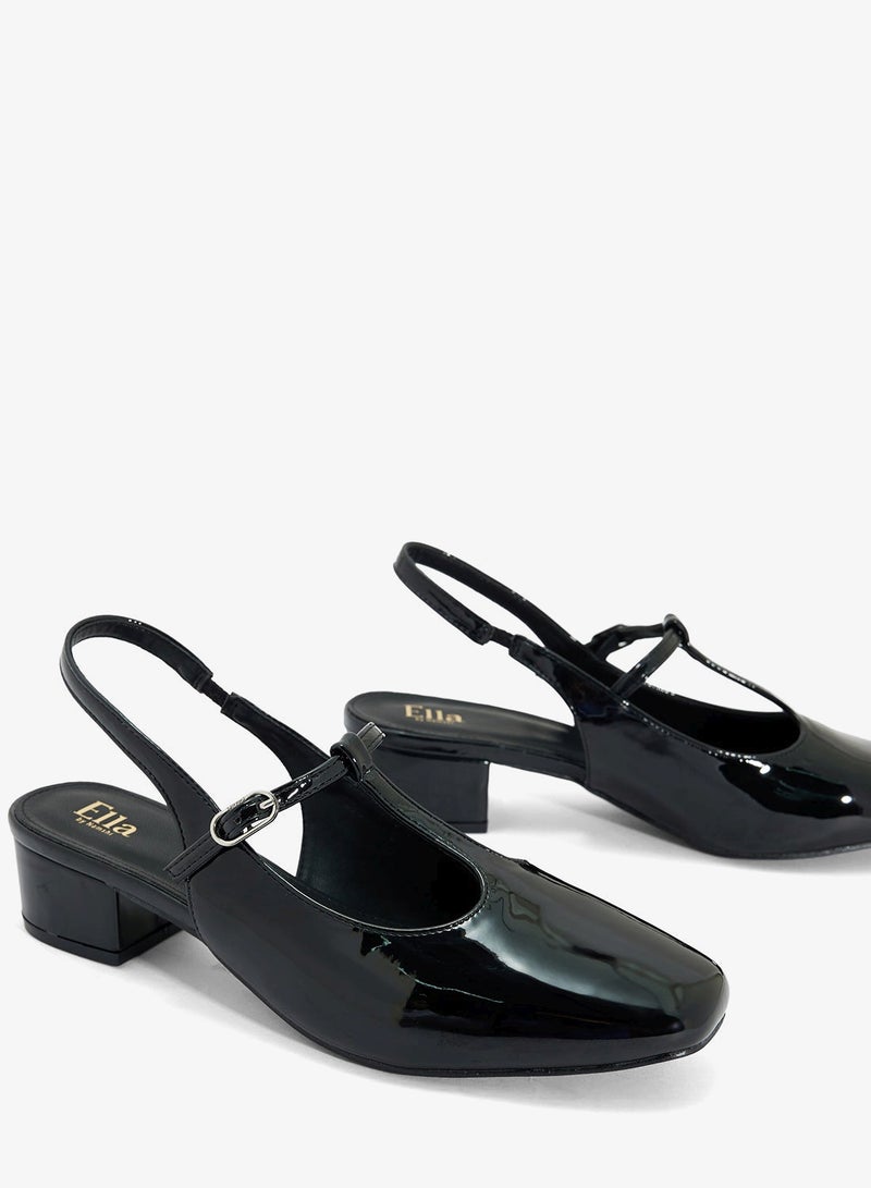 ELLA Block Heeled Pump - Image 4