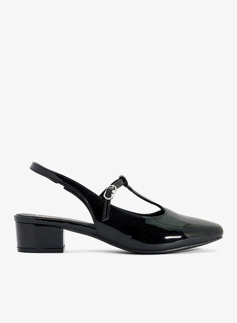 ELLA Block Heeled Pump - Image 1