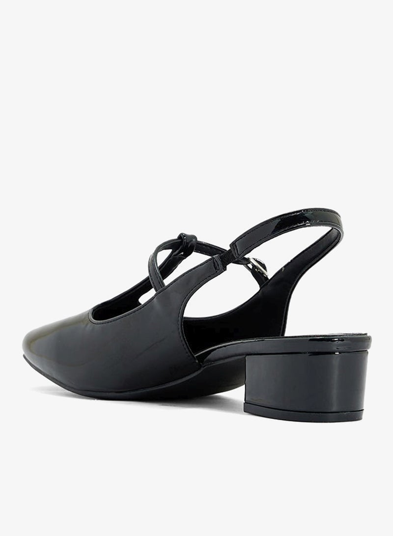 ELLA Block Heeled Pump - Image 3