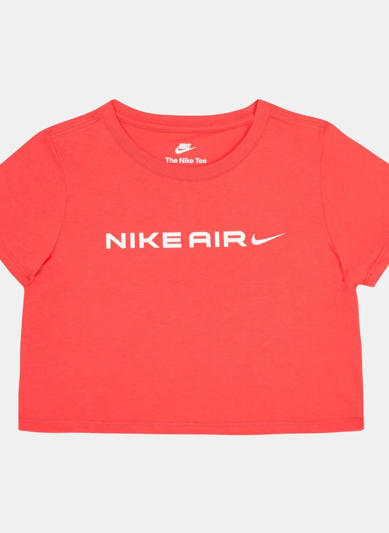Nike Kids' Sportswear Cropped Air T-Shirt