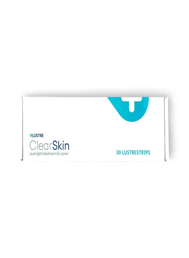 LUSTRESTRIPS - 30 Adhesive & Pressure Sensitive Strips for use with LUSTRE ClearSkin Devices | Skin Therapy | Hypoallergenic, Easy to Apply - Image 1