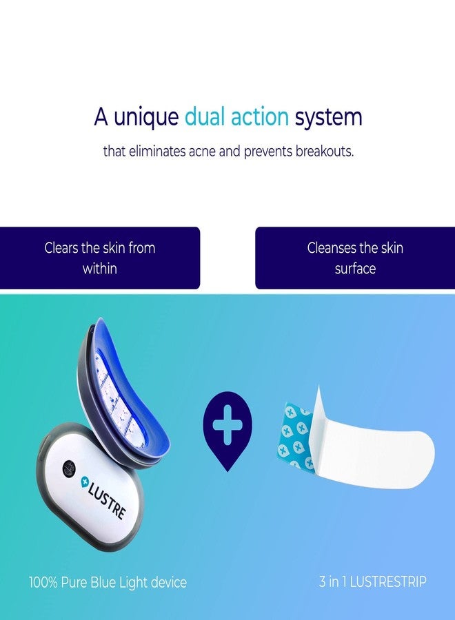 LUSTRESTRIPS - 30 Adhesive & Pressure Sensitive Strips for use with LUSTRE ClearSkin Devices | Skin Therapy | Hypoallergenic, Easy to Apply - Image 4