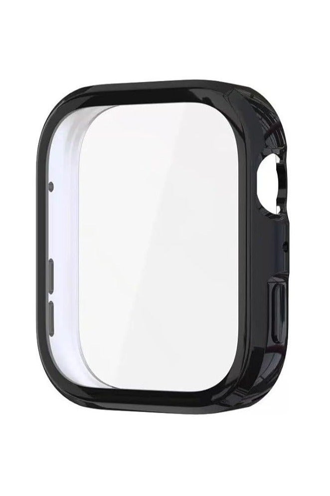 Slim Watch Case Compatible with Huawei Watch Fit 4 Soft Shockproof Full Coverage Built-in Screen Protector TPU Color black - Image 3