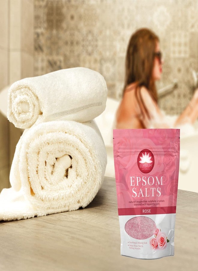 Elysium Spa Rose Epsom Bath Salts 450g - Image 3
