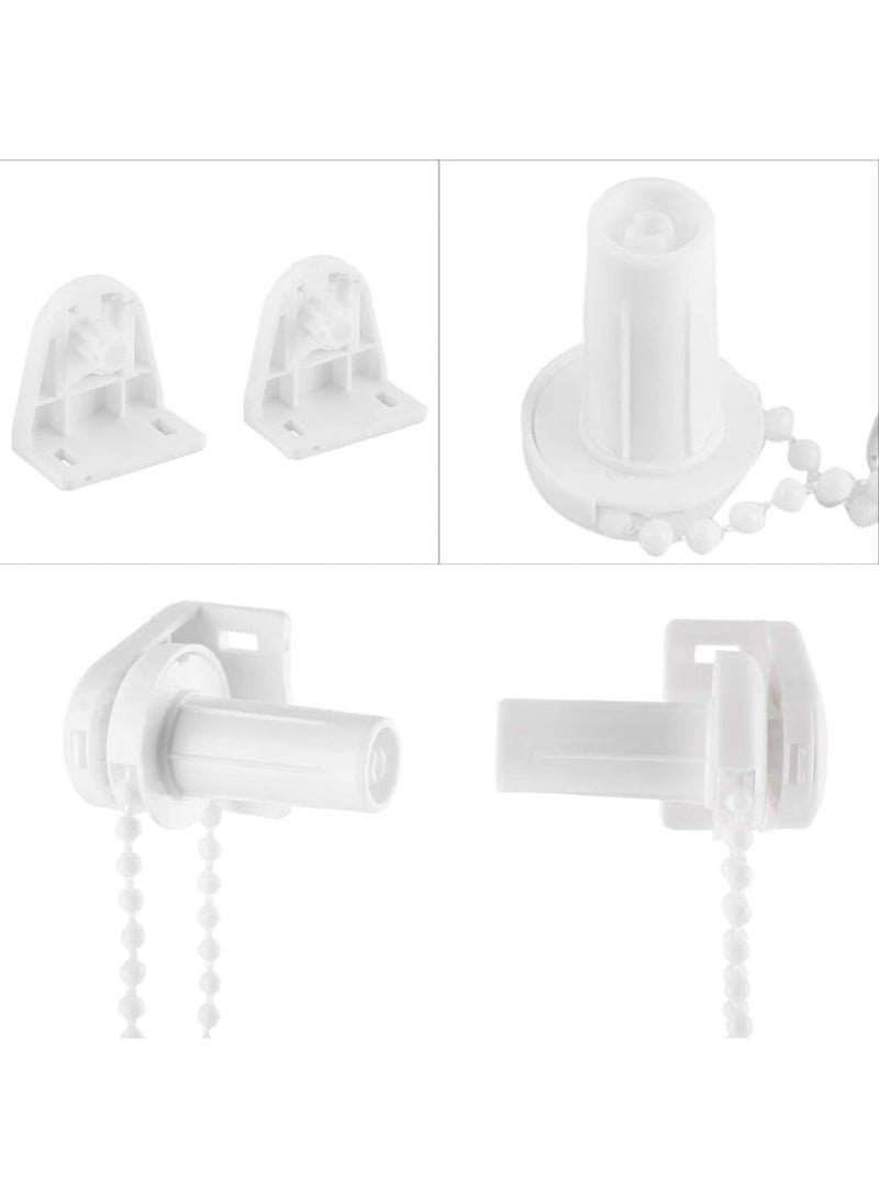 Cobest Roller Blind Spares With Bracket and Bead Chain, Curtain Accessories for Rods, Blind Brackets, Long Service Life, 17 mm - Image 2