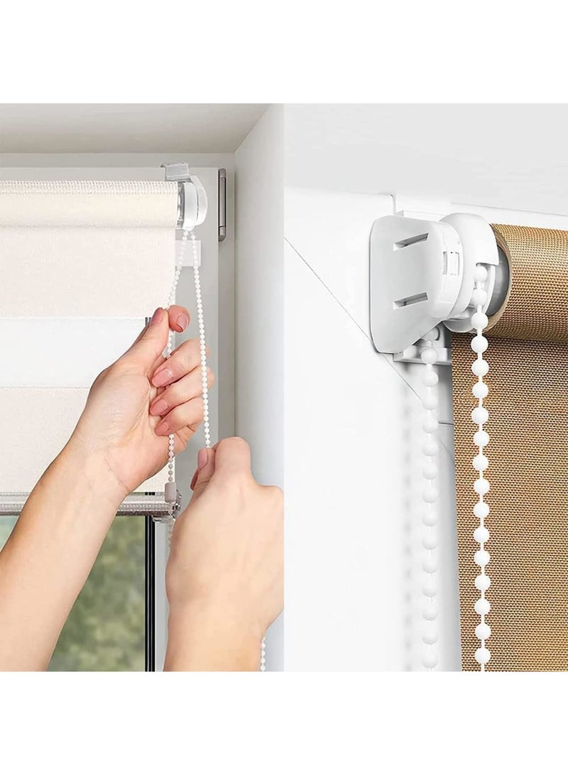 Cobest Roller Blind Spares With Bracket and Bead Chain, Curtain Accessories for Rods, Blind Brackets, Long Service Life, 17 mm - Image 4