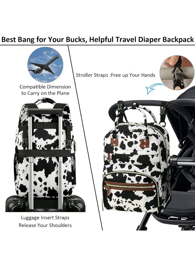 Tenot Large Capacity Baby Diaper Bag Backpack with Insulated Pockets - Image 4