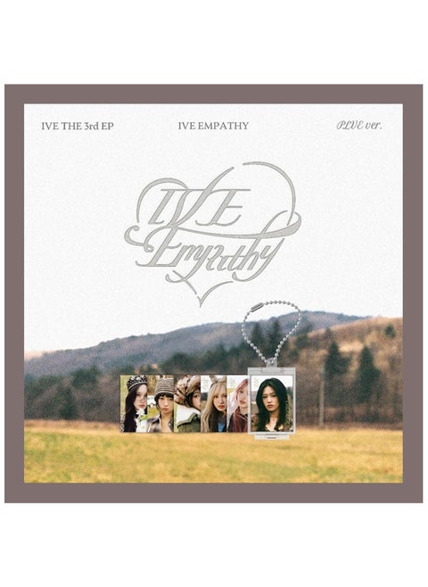 IVE 3rd Album I've Empathy PLVE Version (Random) Kpop Case + Cover + Image Card + Photocard + User Guide Card (NO CD INCLUDED)