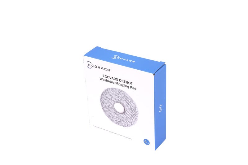 ecovacs ملحق أصلي (وسادات مسح قابلة لإعادة الاستخدام | T30 Pro Omni و T30S Pro Omni) (عبوة من 3). للاستخدام المنتظم لمدة تقارب 1 سنة. - Image 3