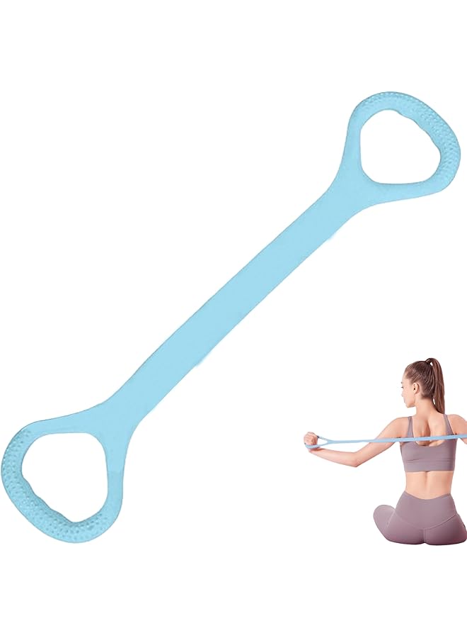 Resistance Band,Arm Back Shoulder Exercise Elastic Rope,Stretch Fitness Band for Yoga Pilates Stretching Elasticity Arm Back Chest,Resistance Band Elastic Exercise Equipment
