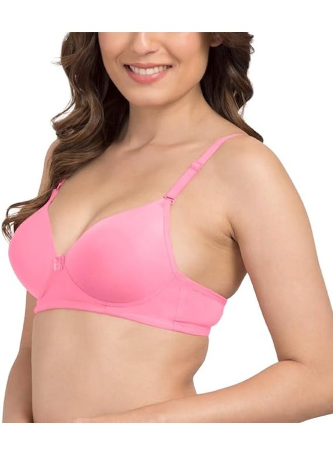 Love Bell - Love Bell Women's Push Up Bra Everyday Padded Bra Lift bras for ladies Seamless T-shirt Bra - Image 1