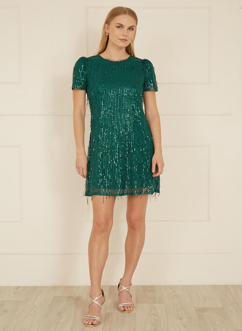 MELA LONDON Sequin Mini Dress - Image 2