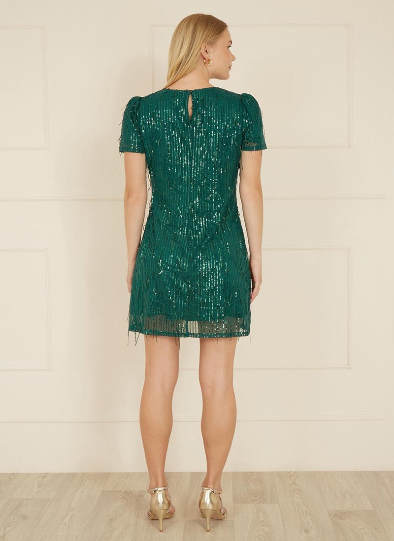 MELA LONDON Sequin Mini Dress - Image 3