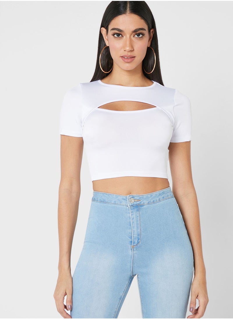 2 Pack Recycled Cut Out Cap Sleeve Crop Top - pzsku/Z70005F85791D0D28DADDZ/45/_/1698928915/e7ab314c-85aa-441e-b8ae-7ce2c31b07b3