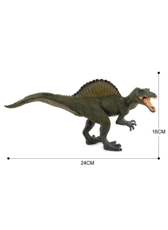حار بيع الصلبة محاكاة لعبة الديناصور نموذج كبير سبينوصور البلاستيك لعبة مجسمة-اللون: JZD019 - Image 4