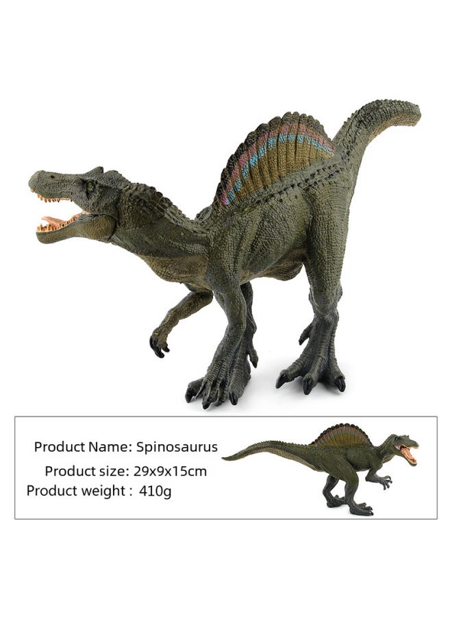 حار بيع الصلبة محاكاة لعبة الديناصور نموذج كبير سبينوصور البلاستيك لعبة مجسمة-اللون: JZD019 - Image 5