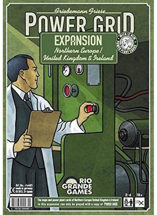 Rio Grande Games شبكة الطاقة: شمال أوروبا/المملكة المتحدة وأيرلندا - Image 1