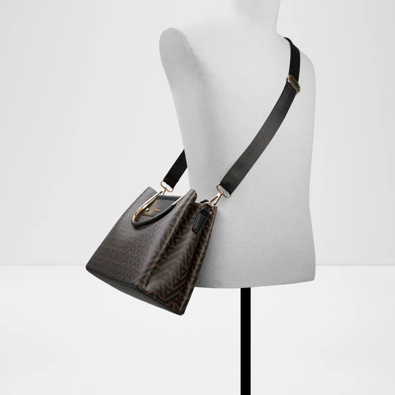 ALDO  SLOANA Monogram Patterned Handheld Bag for Women | Best Price UAE