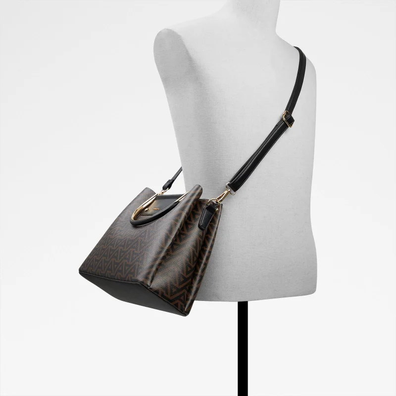 ALDO  SLOANA Monogram Patterned Handheld Bag for Women | Best Price UAE