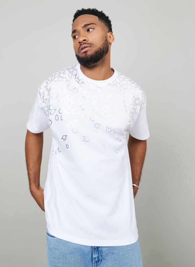 ستايلي تيشيرت كاجوال بقصة واسعة - Image 1