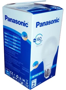 Panasonic 8.5 W - 60W 20 Pieces LED Bulb E-27 Lampholder White Light  - Image 4