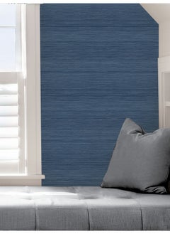 Nus3959 Indigo Crossweave Peel & Stick String Wallpaper Blue - pzsku/Z70009B73111130D2EB6AZ/45/_/1720090770/3ffb8504-9338-4ec7-8341-ad3d8701ce4e