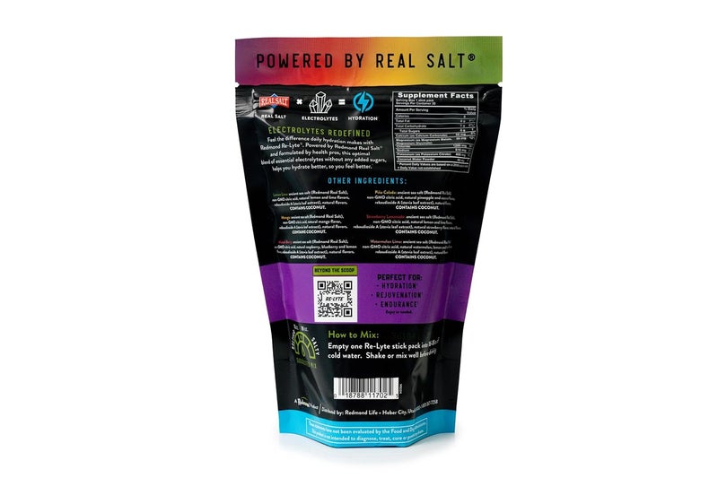 REDMOND ReLyte Hydration Electrolyte Powder Mix Variety Pack 30 Stick Packs - Image 2