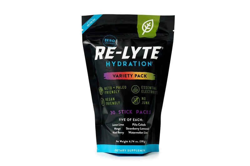 REDMOND ReLyte Hydration Electrolyte Powder Mix Variety Pack 30 Stick Packs - Image 1