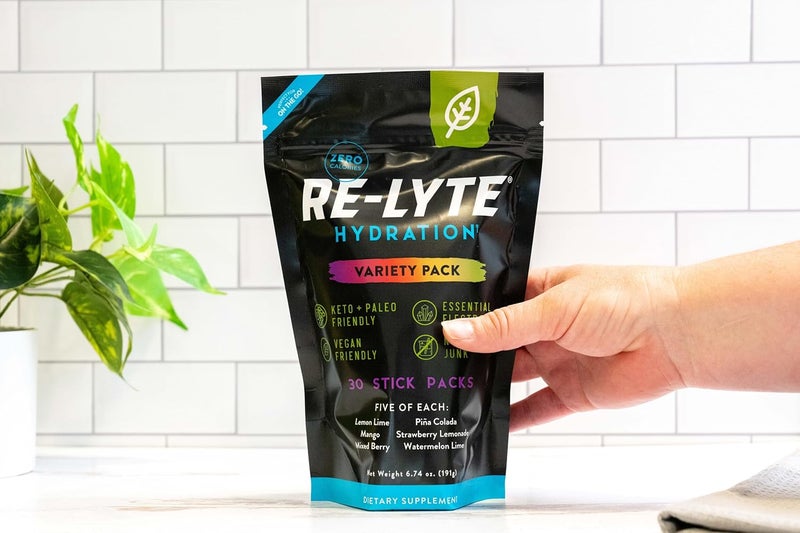REDMOND ReLyte Hydration Electrolyte Powder Mix Variety Pack 30 Stick Packs - Image 4